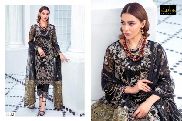 Rawayat Ramsha Vol 5 Beautiful Georgette Pakistani Salwar